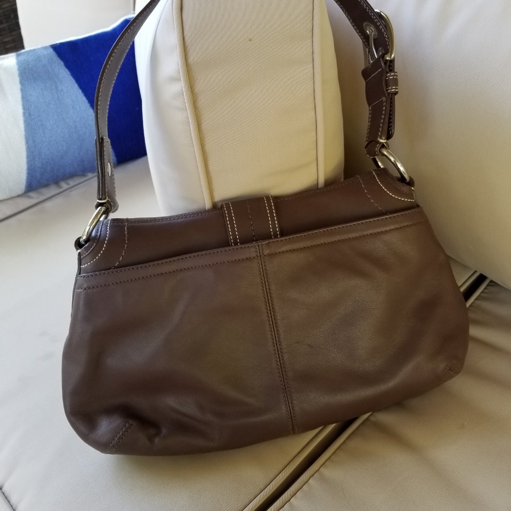 Coach Soho Hobo Leather Handbag-Perfect Condition! - Picture 6 of 7